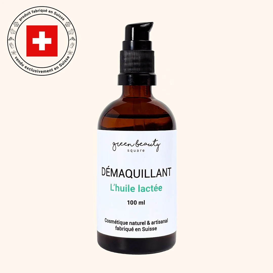 L'huile démaquillante lactée