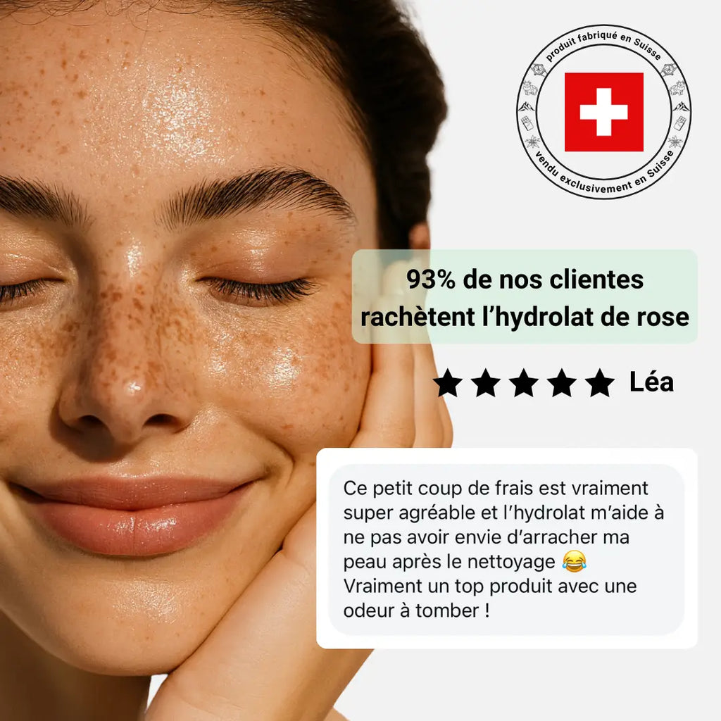 Hydrolat de rose de Damas
