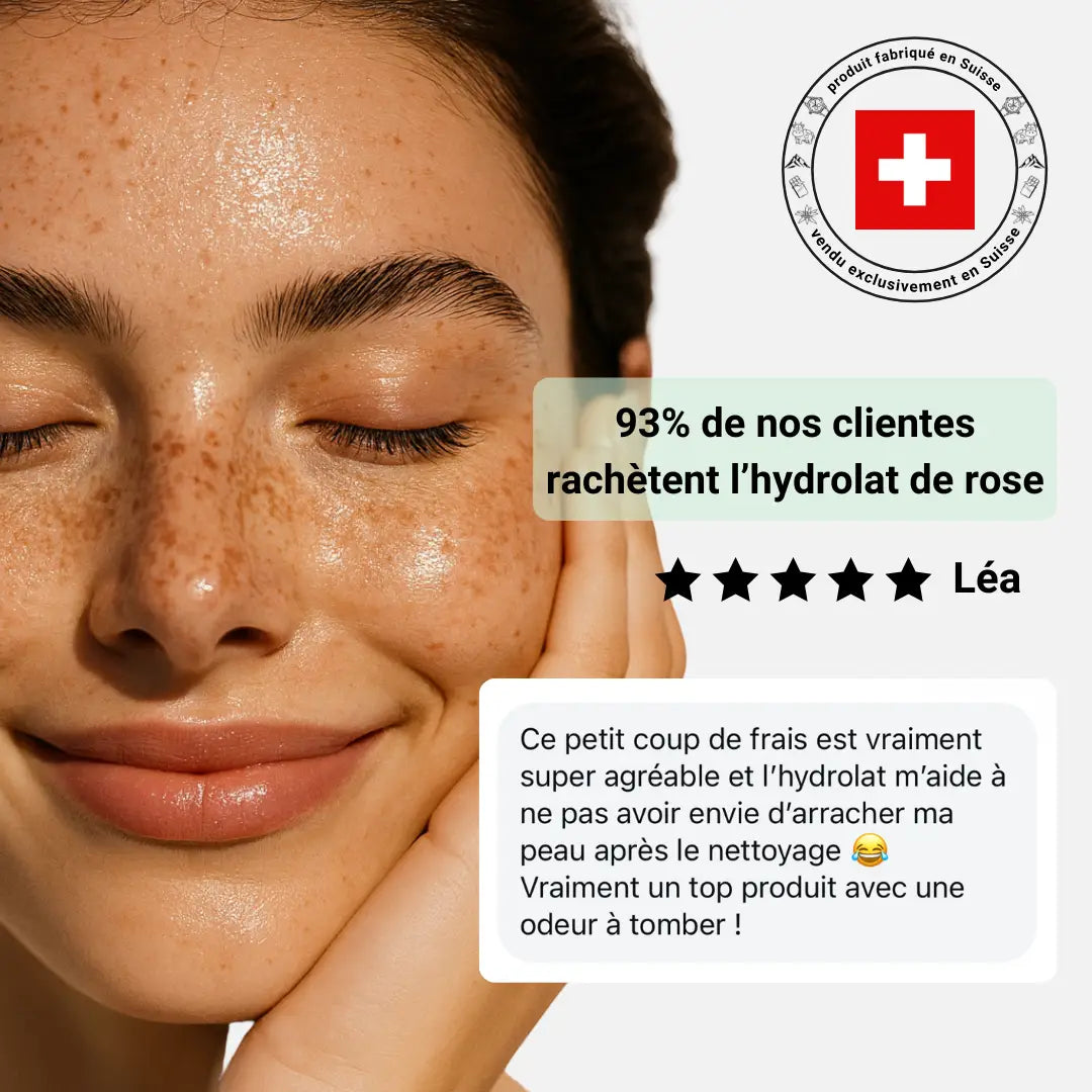 Hydrolat de rose de Damas